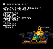 Image n° 1 - screenshots  : F-1 Grand Prix